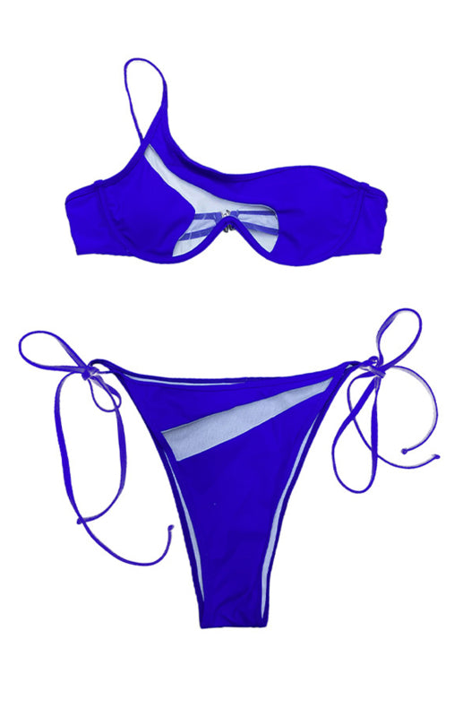 Women's Cutout Sexy Bikini Split Swimsuit